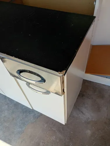 Balcão de armário de cozinha