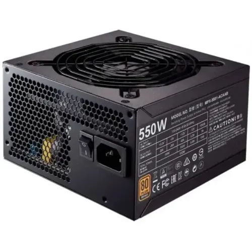 Fonte DEX ATX, 550W, 80 Plus Bronze, PFC Ativo - Dx-550