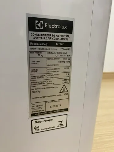 Ar condicionado portátil Electrolux SP12F 127V