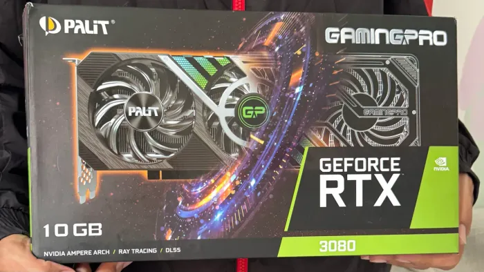 RTX 3080 10GB não tá dando imagem