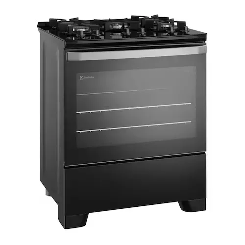 Fogão 5 Bocas Electrolux FE5GB Efficient Preto Bivolt