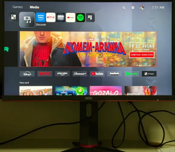 Monitor Gamer AOC Hero 24 / 144Hz 1ms
