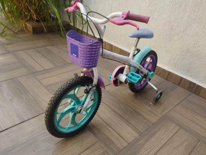 Bicicleta Infantil Aro 16 Caloi Ceci