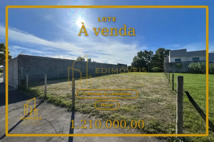 Lote Comercial em Morada de Laranjeiras Venha Conhecer!