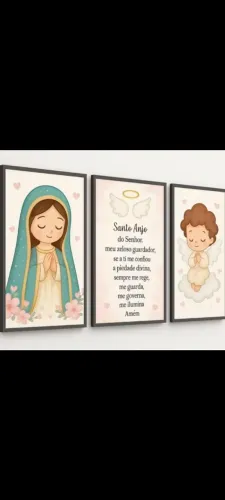 Quadros Decorativos Infantil - Quarto Bebê