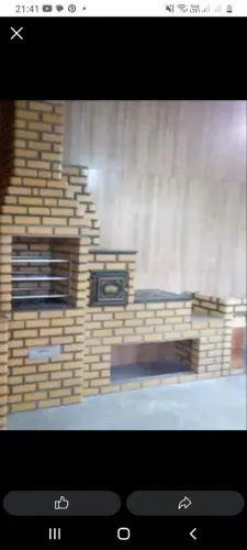 Churrasqueira forno e fogão a lenha