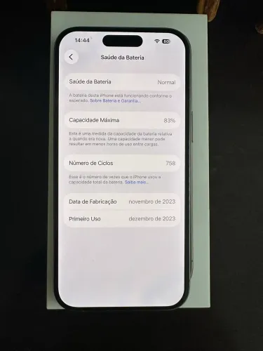 iPhone 15 Pro 256 Gb Semi-Novo Completo