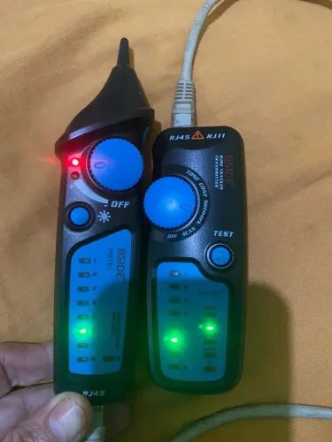 Testador e Localizador de Cabos de Rede RJ11/45 e Telefonia BSIDE FWT81