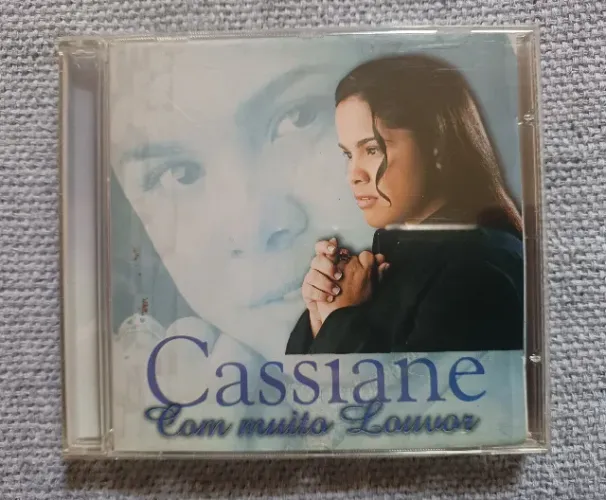 Cd Cassiane - Com Muito Louvor - Excelente Estado !!!!