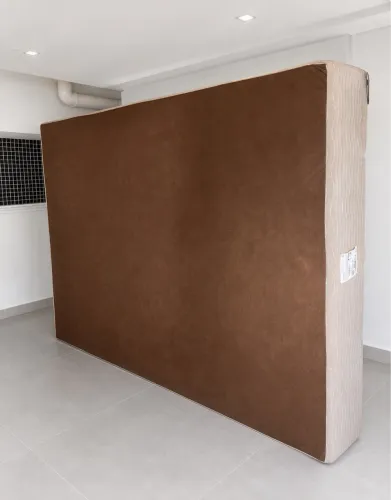Cama box casal com colchão