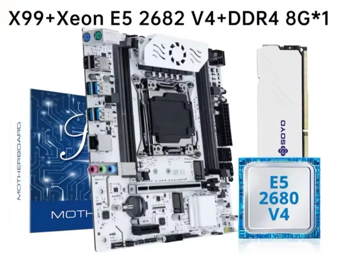 Kit de Placa de Mãe para Jogos