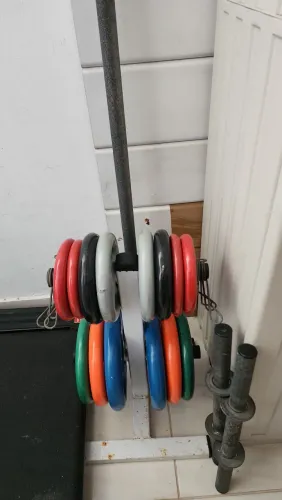 Kit de anilhas emborrachadas 