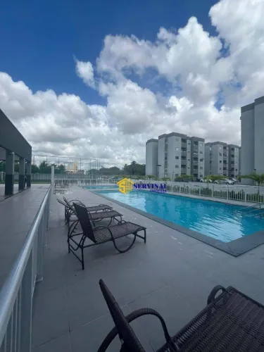 Apartamento com 2 dormitórios para alugar, 46 m² por R$ 1.800/mês - Guaribas - Eusébio/CE