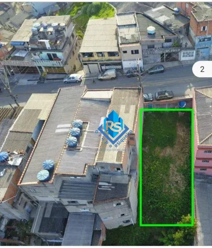 Terreno à venda, 190 m² por R$ 318.000,00 - Baeta Neves - São Bernardo do Campo/SP