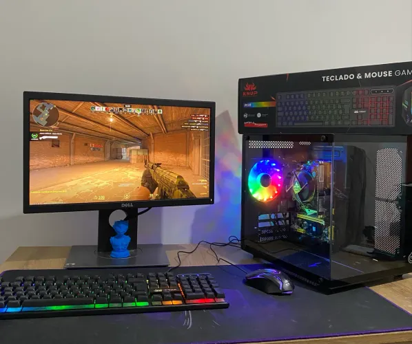 Pc completo I3 8100 8gb ram Ssd 120gb Hd 1tb + Periféricos