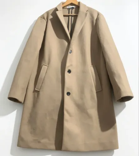 Sobretudo Zara Original Bege Tamanho GG / XL