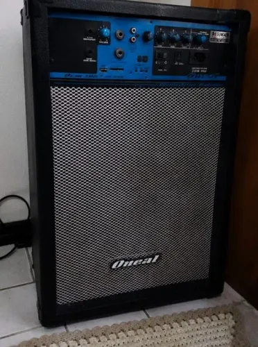 Caixa de Som Amplificada Oneal - Funcionando Perfeitamente!