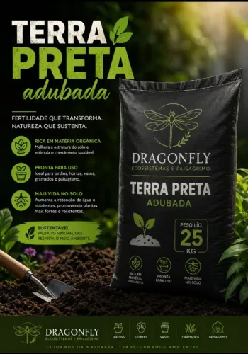 Terra preta adubada