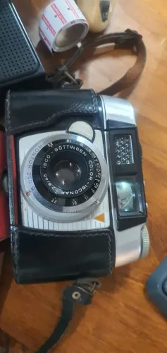 Câmera Analógica Vintage Alemã - Edixa / Franka 250S (Anos 60) + Estojo