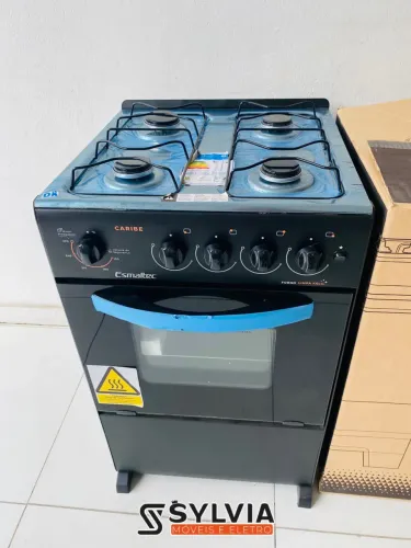 FOGÃO CARIBE ESMALTEC NOVO!