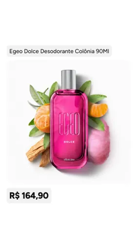 Egeo Dolce Desodorante Colônia 90ml Oboticário