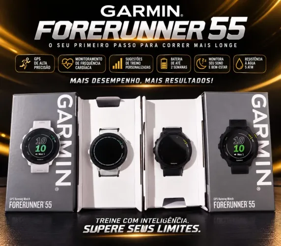 GARMIN FORERUNNER 55 ? NOVO NA CAIXA ?