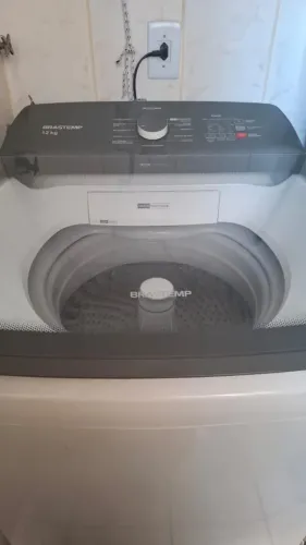 Máquina de Lavar Brastemp 12kg Branca - Excelente Estado