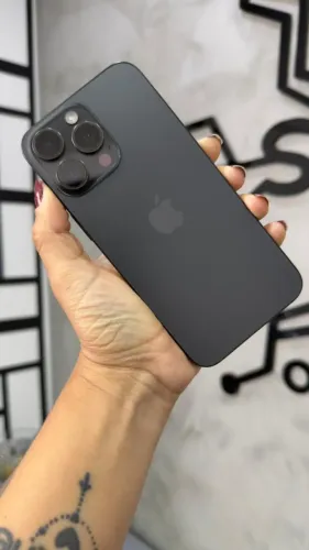  iPhone 15 Pro Max Black Titanium - 256GB (NOTA + GARANTIA)