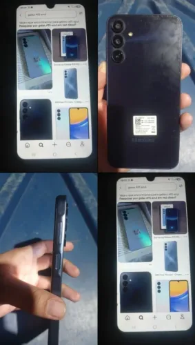 GalaxA15 usado em bom estado conservado um trinco só pegando perfeitamente