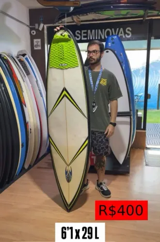 Prancha de surf 6'1 x 29L