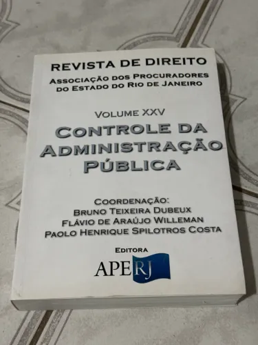 Revista de direito Associação dos procuradores do Estado do Rio de Janeiro Volume XXV