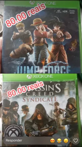 Jogos de Xbox one