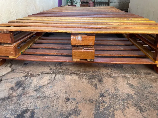 Vendo cama de paletes