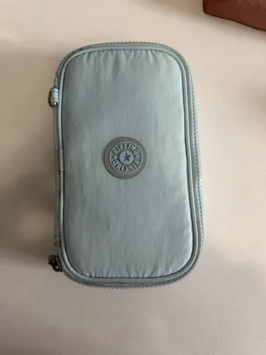 estojo kipling 50 pens azul