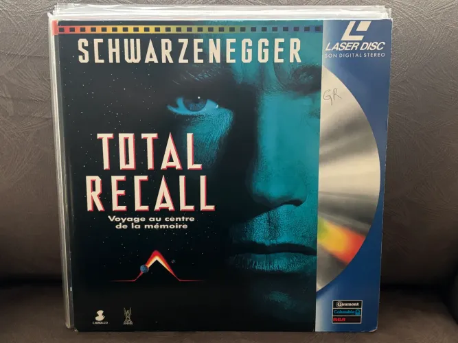 O Vingador do Futuro Laserdisc (LD) Francês PAL