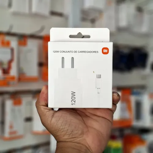 Carregador xiaomi 120w tipo C - entrega em slz e região