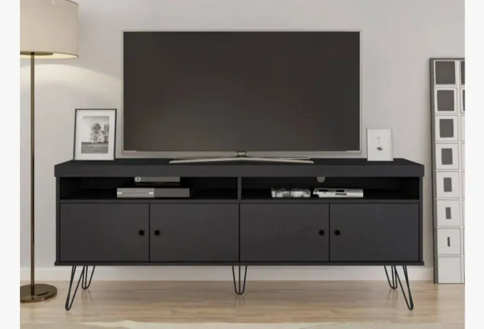 Rack preto semi novo