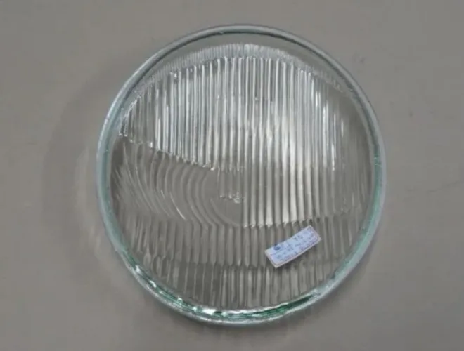 Lente Farol Dianteiro Fusca 63 À 72 Cristal Raiada