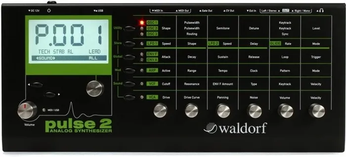 Waldorf Pulse 2 - Sintetizador Analógico