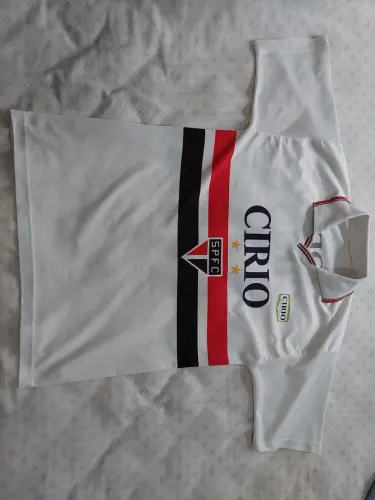 Camisa time futebol spfc cirio usada só venda não troco por nada 