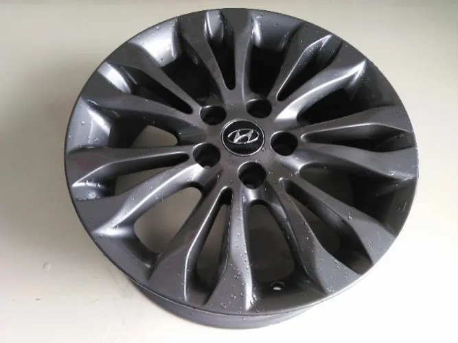 Jogo de Rodas Aro 17 Hyundai 5x114 17x7 ET38 Grafite parede
