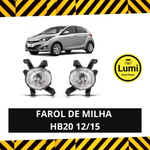 Farol Milha HB20 12/15 - NOVO!!