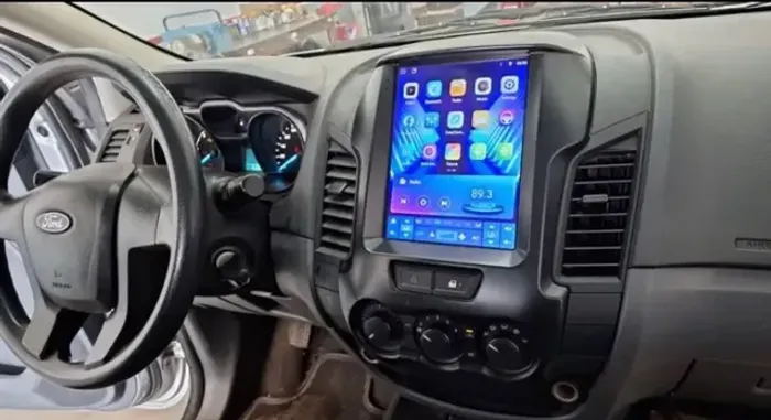 Central  multimídia  Ford ranger  modelo tesla 
