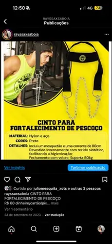 CINTO PARA FORTALECIMENTO DE PESCOÇO