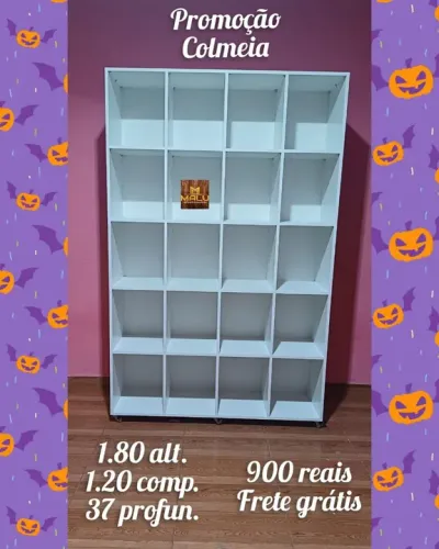 Estante de 18 Nichos - Promoção Colmeia