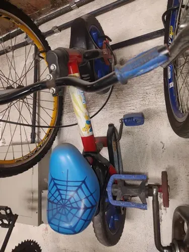 Bicicleta infantil aro 12 homem aranha