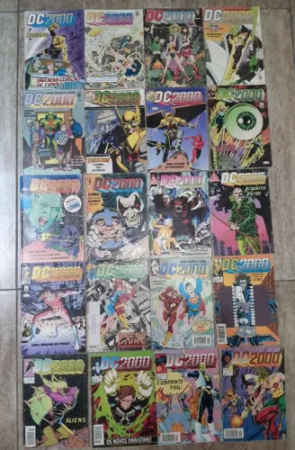 Lote de Revistas DC 2000,sg Rick e os 52