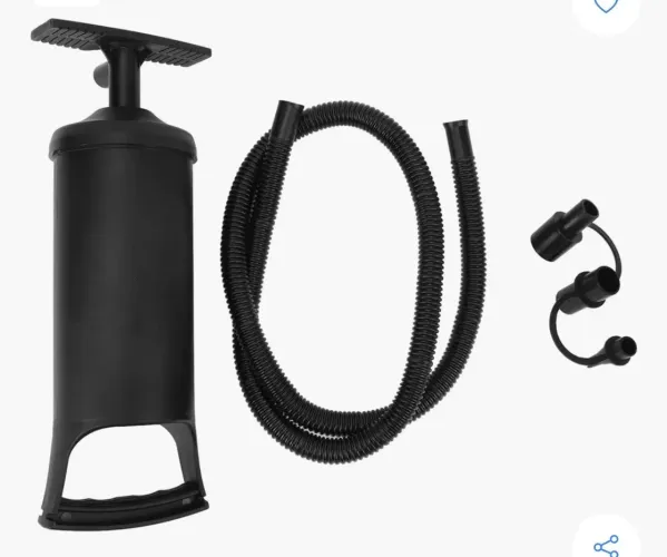 Bomba De Ar Inflar  Manual Colchoes Piscina  Infláveis Boia 