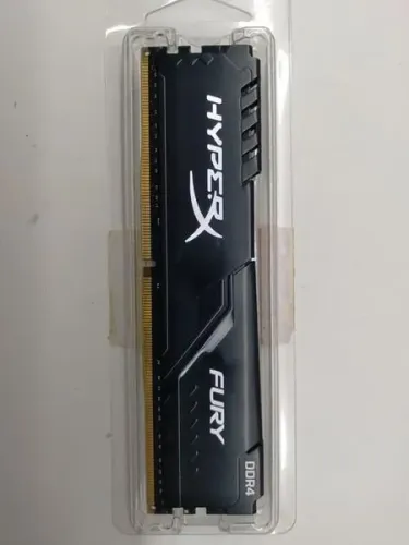 memória fury color preto 4GB hyper x
