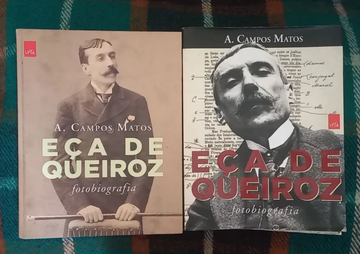 Livro Eça de queiroz fotobiografia(capa dura/28 x 22 x 3,5 434pag)
